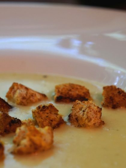 Soulfood Kartoffel und Pastinake Suppe